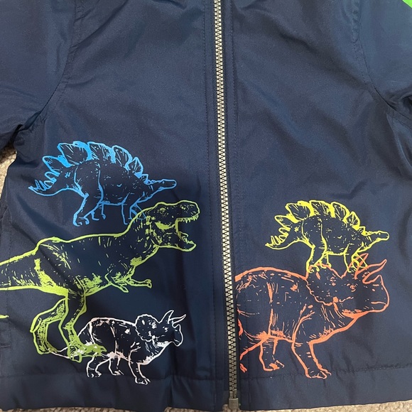 Carters dinosaur boys jacket blue size 24 months NWT! - Picture 3 of 6